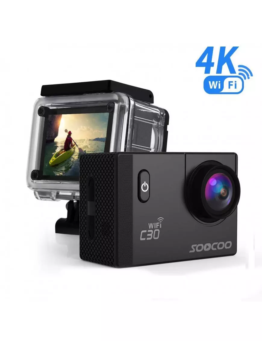 Caméra Sportive SOOCOO C30/R 4K Wifi Black Soocoo - 2