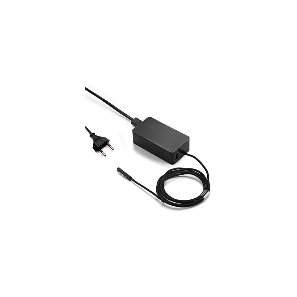 Chargeur Compatible Microsoft Surface Pro 1/2 12V 3.6A 5Pins magnétiq Générique - 1