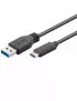 Cable USB 3.1 type C vers A 3.0 1m CAUSB3.1C/A_1.0 - 1