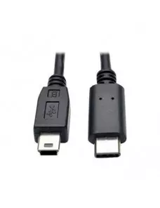 Cable USB 3.1 type C vers B mini 2.0 1m CAUSB3.1C/B5P_1.0 - 1