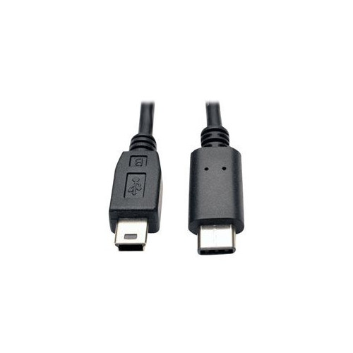 Cable USB 3.1 type C vers B mini 2.0 1m CAUSB3.1C/B5P_1.0 - 1