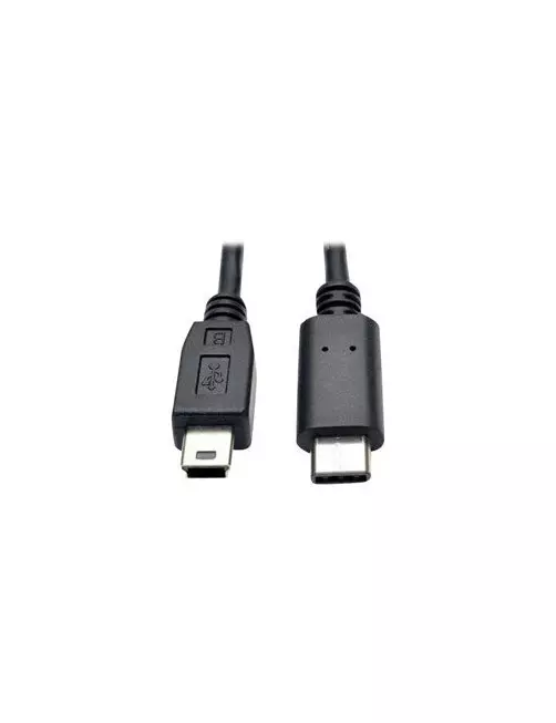 Cable USB 3.1 type C vers B mini 2.0 1m CAUSB3.1C/B5P_1.0 - 1