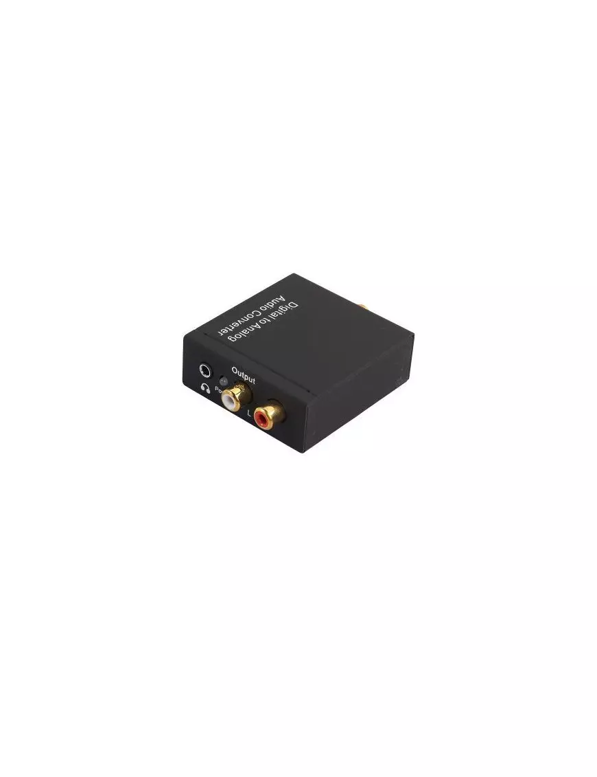 CONVERTISSEUR COAXIAL vers TOSLINK (OPTIQUE)