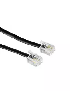 Cable RJ11 Blindé 5M ADSL Modem Téléphone CRJ11B_5M - 1