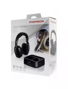 Casque Stéréo Thomson WHP3311BK Wireless Noir Batterie 8H MICTHWHP3311 - 6
