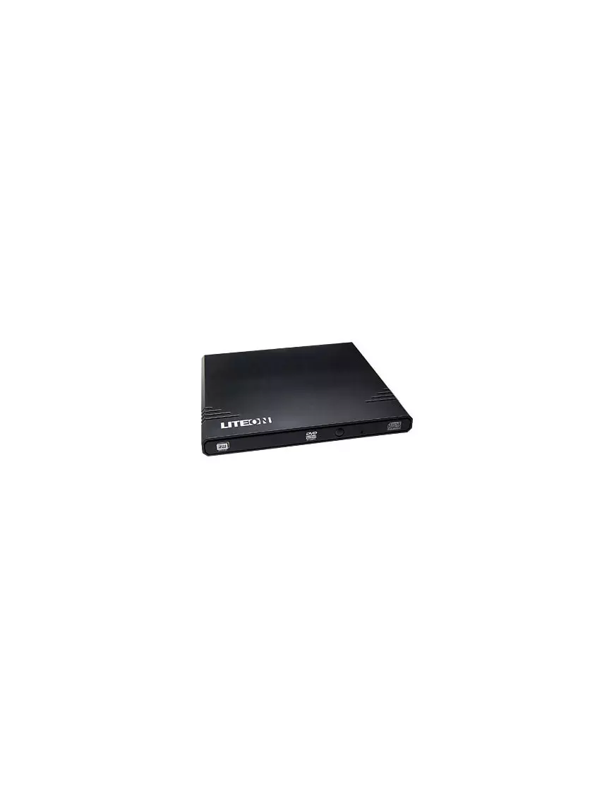 Graveur Externe Lite-On Slim CD/DVD 24x/8x EBAU108 Noir GREX-LO-EBAU108-01 - 1