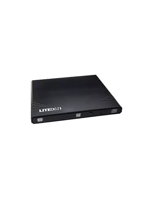 Graveur Externe Lite-On Slim CD/DVD 24x/8x EBAU108 Noir GREX-LO-EBAU108-01 - 1 Graveur Externe Lite-On Slim CD/DVD 24x/8x EBAU108 Noir GREX-LO-EBAU108-01 - 1
