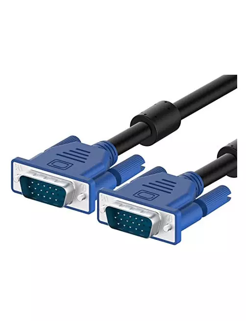 Cable Vidéo VGA M/M 5m Blindé CAVGA5M - 1