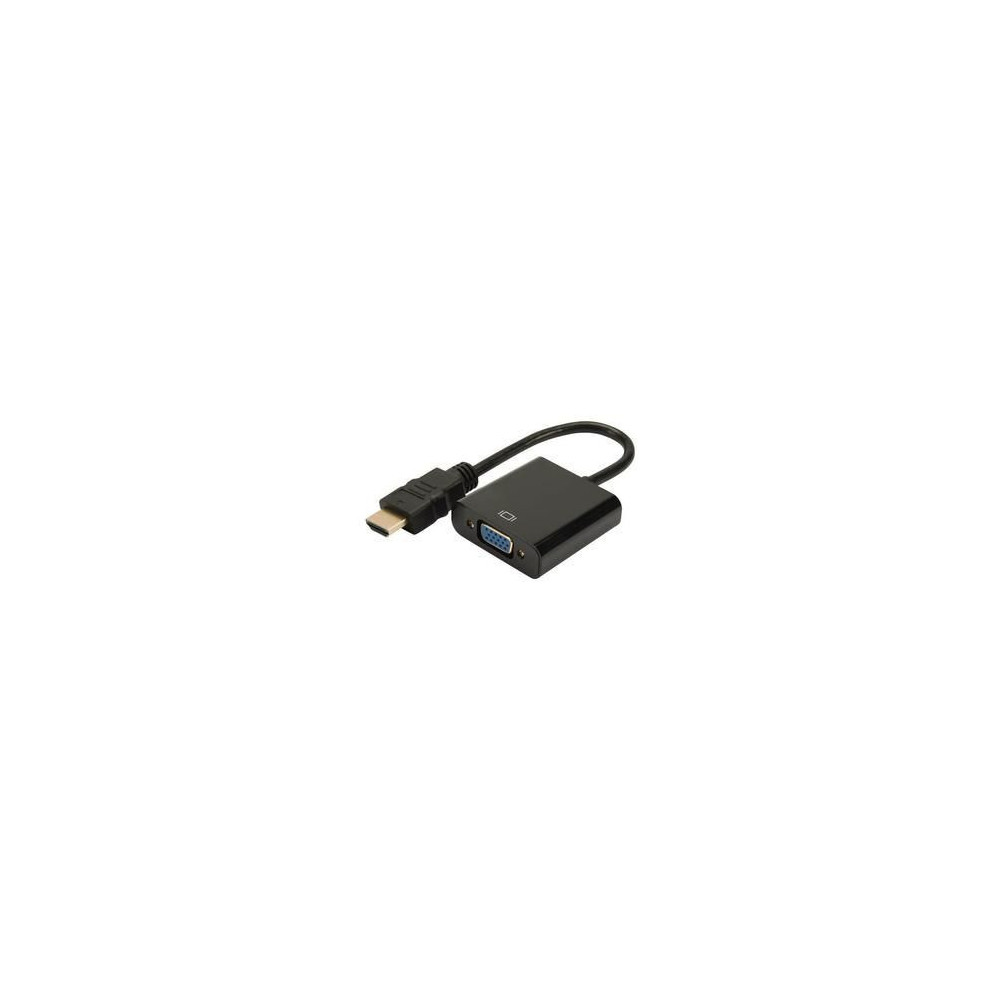 Adaptateur HDMI Male vers VGA Femelle Actif Alim Micro USB