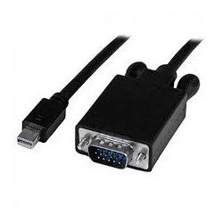 Cable Mini DisplayPort vers VGA M/M 2M 1920x1080 CAMDP-VGA-2M - 1