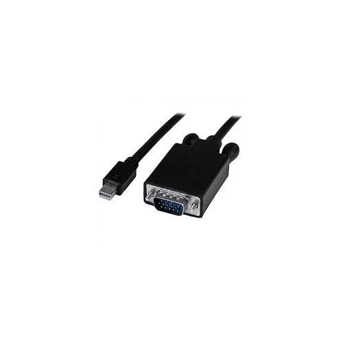 Cable Mini DisplayPort vers VGA M/M 2M 1920x1080 CAMDP-VGA-2M - 1