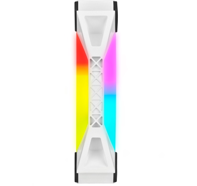 Ventilateur Corsair iCUE QL120 RGB Triple Pack Blanc 12cm VENCOQL120RGB-W-X3 - 3