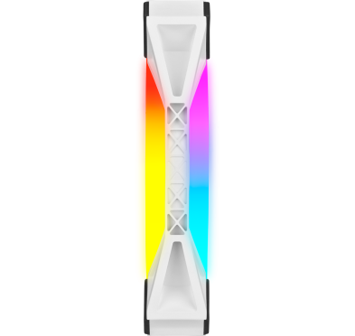Ventilateur Corsair iCUE QL140 RGB Dual Pack Blanc 14cm  VENCOQL140RGB-W-X2 - 3
