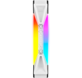 Ventilateur Corsair iCUE QL140 RGB Dual Pack Blanc 14cm Ventilateur Corsair iCUE QL140 RGB Dual Pack Blanc 14cm