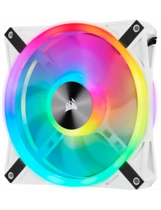 Ventilateur Corsair iCUE QL140 RGB Dual Pack Blanc 14cm VENCOQL140RGB-W-X2 - 4