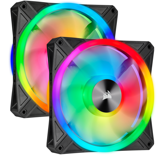 Ventilateur Corsair iCUE QL140 RGB Dual Pack 14cm VENCOQL140RGB-X2 - 2 Ventilateur Corsair iCUE QL140 RGB Dual Pack 14cm VENCOQL140RGB-X2 - 2
