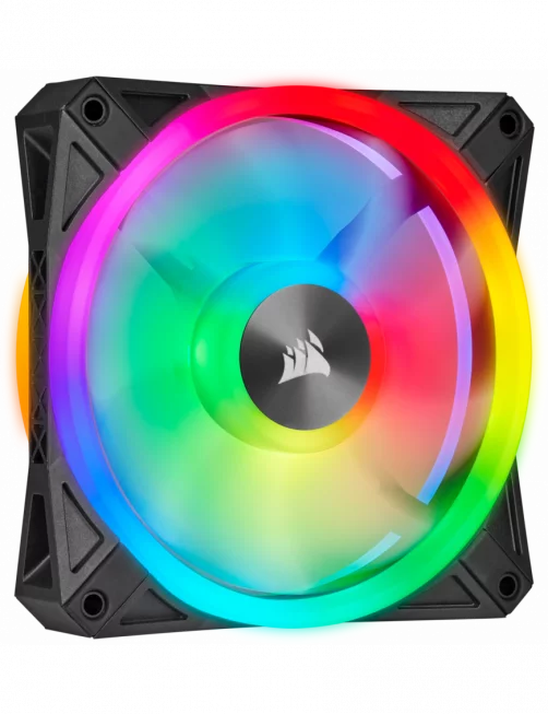 Ventilateur Corsair iCUE QL120 RGB 12cm VENCOQL120RGB - 2