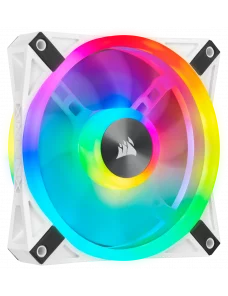 Ventilateur Corsair iCUE QL120 RGB Blanc 12cm VENCOQL120RGB-W - 2