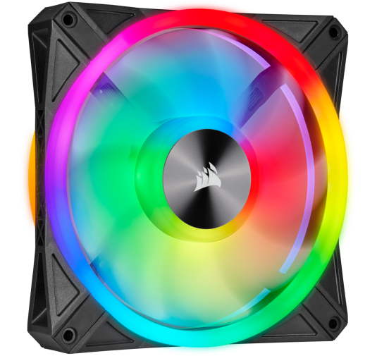 Ventilateur Corsair iCUE QL140 RGB 14cm VENCOQL140RGB - 2 Ventilateur Corsair iCUE QL140 RGB 14cm VENCOQL140RGB - 2