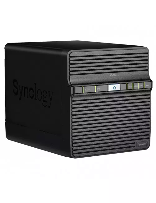 Boitier Serveur NAS Synology DS420j 4 x SATA 3.5/2.5 NASSYDS420J - 2 Boitier Serveur NAS Synology DS420j 4 x SATA 3.5/2.5 NASSYDS420J - 2