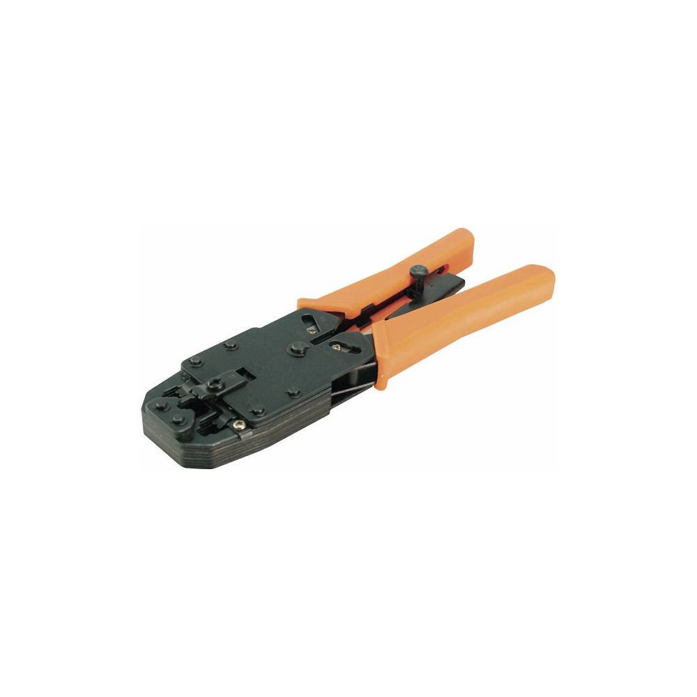 Pince à Sertir LogiLink WZ0003 RJ45/RJ11 Qualité PRO en métal Pince à Sertir LogiLink WZ0003 RJ45/RJ11 Qualité PRO en métal