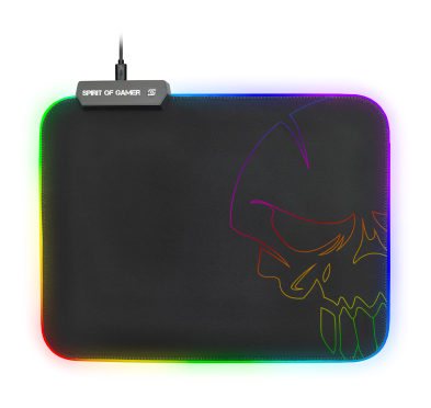 Tapis Spirit Of Gamer Skull RGB Gaming Mouse Pad 300x230x3mm TASOG-PADMRGB - 2
