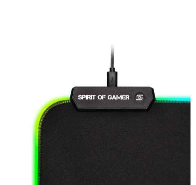 Tapis Spirit Of Gamer Skull RGB Gaming Mouse Pad 300x230x3mm TASOG-PADMRGB - 6