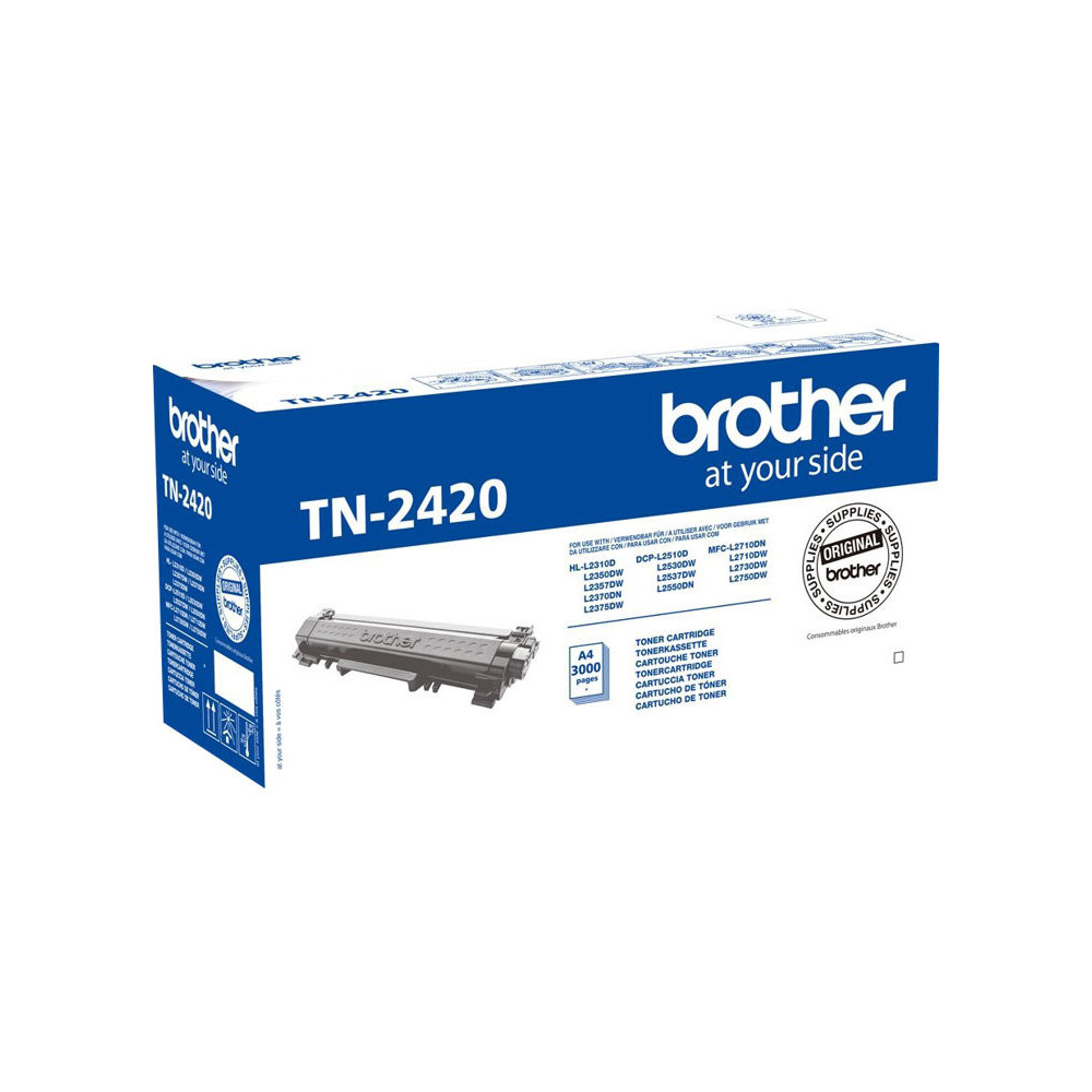 Toner Brother TN-2420 Noir 3000 pages Toner Brother TN-2420 Noir 3000 pages