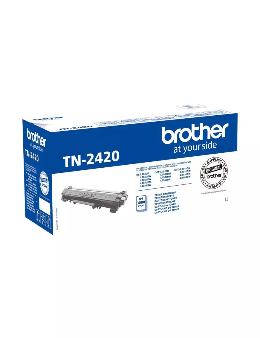 Toner Brother TN-2420 Noir 3000 pages TONERBRTN2420 - 2