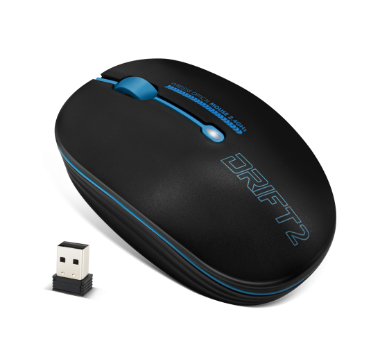 Souris Advance Drift 2 Blue 1600dpi Sans Fil Advance - 2