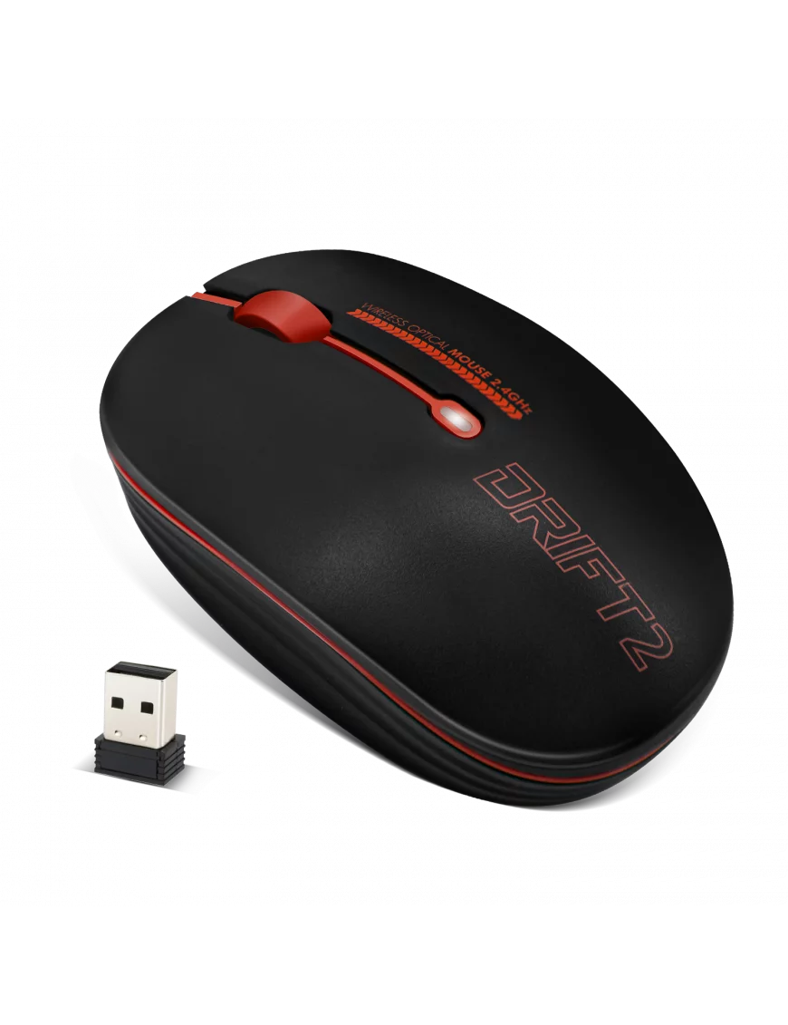 Souris Advance Drift 2 Red 1600dpi Sans Fil Advance - 2