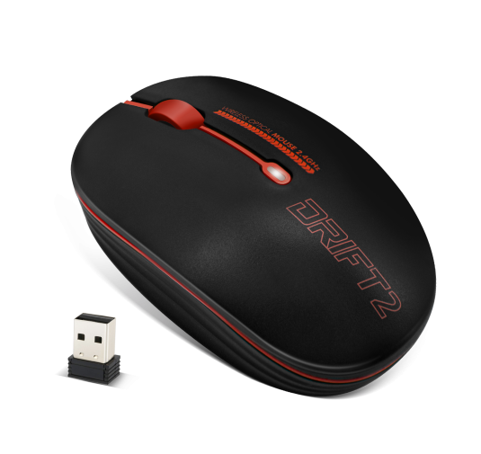 Souris Advance Drift 2 Red 1600dpi Sans Fil Advance - 2 Souris Advance Drift 2 Red 1600dpi Sans Fil Advance - 2