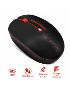 Souris Advance Drift 2 Red 1600dpi Sans Fil Advance - 6