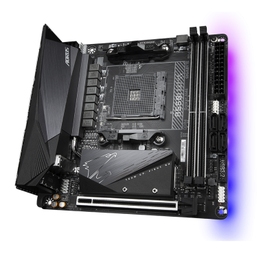 Carte Mère Gigabyte B550I AORUS PRO AX ITX AM4 DDR4 USB3.2 M.2 Gigabyte - 4