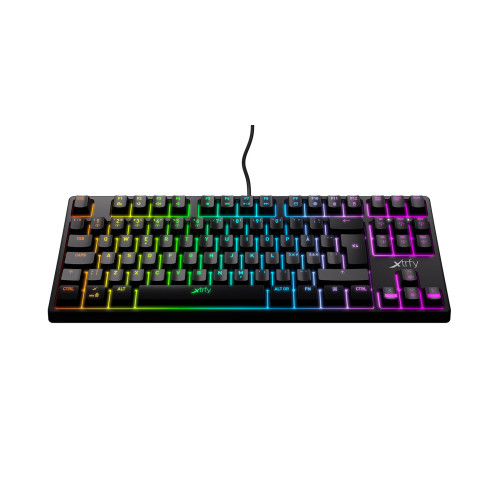 Clavier Xtrfy K4 TKL RGB Noir CLXTK4-TKL-NOIR - 1 Clavier Xtrfy K4 TKL RGB Noir CLXTK4-TKL-NOIR - 1