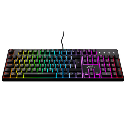 Clavier Xtrfy K4 RGB Noir CLXTK4-NOIR - 1 Clavier Xtrfy K4 RGB Noir CLXTK4-NOIR - 1