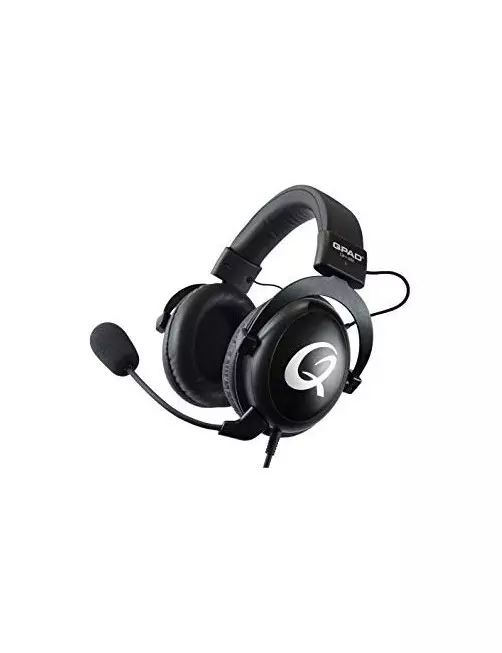 Micro Casque Qpad QH-92 Noir MICQH-92-NOIR - 1 Micro Casque Qpad QH-92 Noir MICQH-92-NOIR - 1