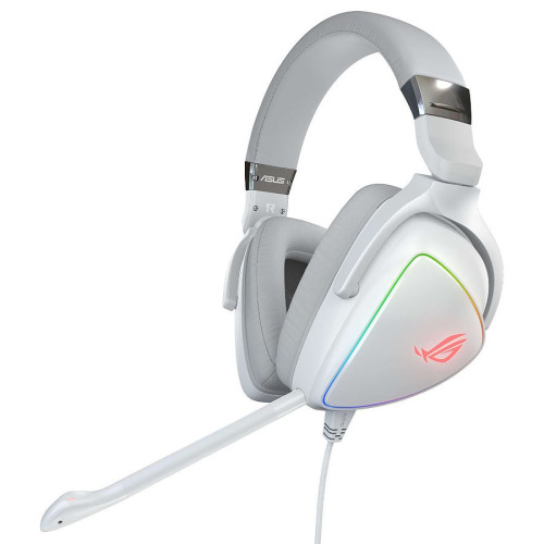 Micro Casque Asus Gaming ROG Delta White USB-C MICASROGDELTAWH - 1 Micro Casque Asus Gaming ROG Delta White USB-C MICASROGDELTAWH - 1