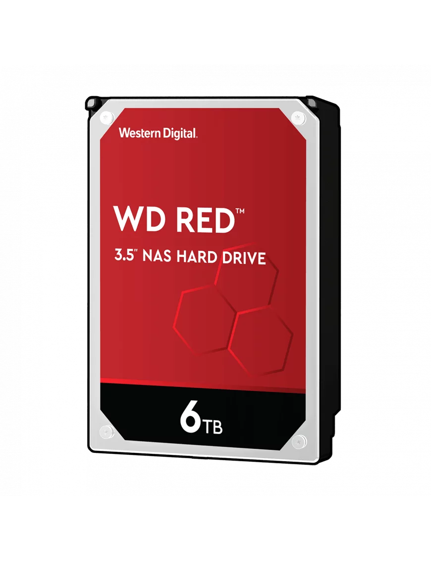 Disque Dur SATA 6To 256Mo WD RED WD60EFAX DD6TOWD60EFAX - 1