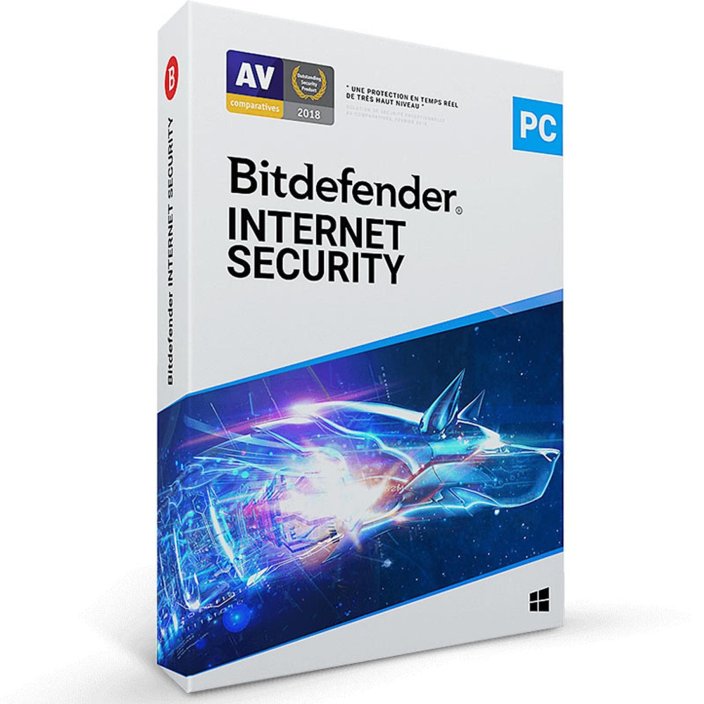 Bitdefender Internet Security - 1 an - 1 poste BIT_IS-1-12-FR - 1