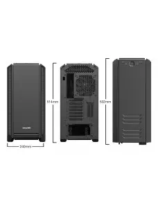 Boitier Be Quiet Silent Base 601 Black Be Quiet - 5