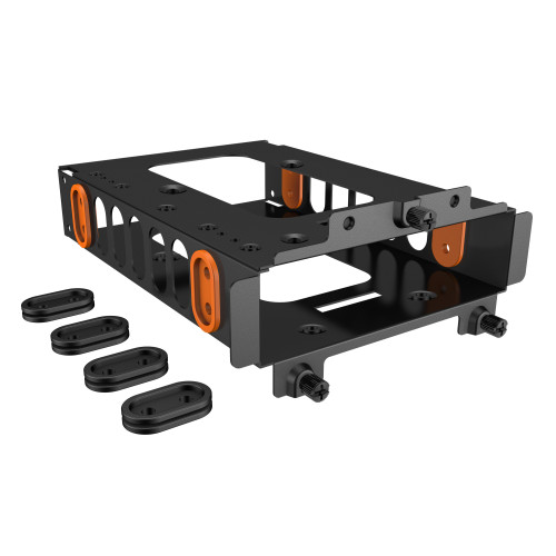 Rack Be Quiet HDD CAGE pour Disque Dur 3.5 et 2.5 BTBQBGA05 - 1 Rack Be Quiet HDD CAGE pour Disque Dur 3.5 et 2.5 BTBQBGA05 - 1