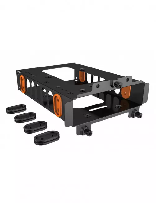 Rack Be Quiet HDD CAGE pour Disque Dur 3.5 et 2.5 Be Quiet - 1 Rack Be Quiet HDD CAGE pour Disque Dur 3.5 et 2.5 Be Quiet - 1