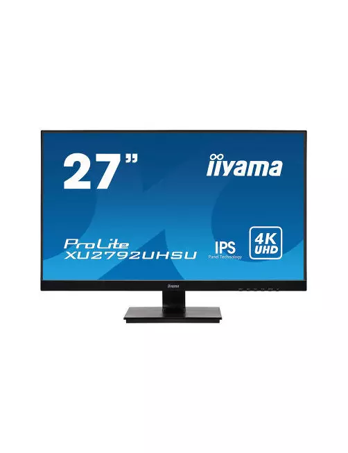 Ecran iiyama 27" XU2792UHSU-B1 IPS 3840x2160 75Hz 4ms DP HDMI VGA HP EC27IIXU2792UHSUB1 - 1