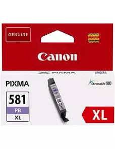 Cartouche Canon CLI-581PB XL bleu photo 8.3mL CARTCLI581XL-PB - 1