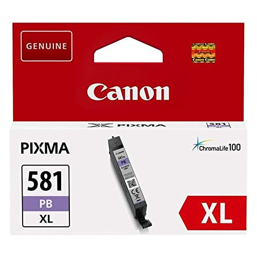 Cartouche Canon CLI-581PB XL bleu photo 8.3mL CARTCLI581XL-PB - 1