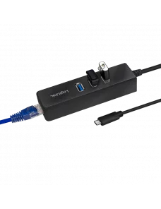 Adaptateur USB Type-C vers RJ45 + Hub USB 3.0 LogiLink UA0283 CRLL-UA0283 - 2