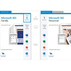Microsoft 365 Personnel 1 Personne (ESD) Abonnement 1 an OFF365_PERS-ESD - 2