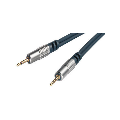 Cable Audio Jack 3.5mm Male/Male 5m Qualité Pro CAJACKM/M05M-HQ - 1 Cable Audio Jack 3.5mm Male/Male 5m Qualité Pro CAJACKM/M05M-HQ - 1