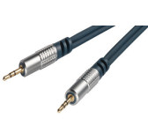 Cable Audio Jack 3.5mm Male/Male 5m Qualité Pro